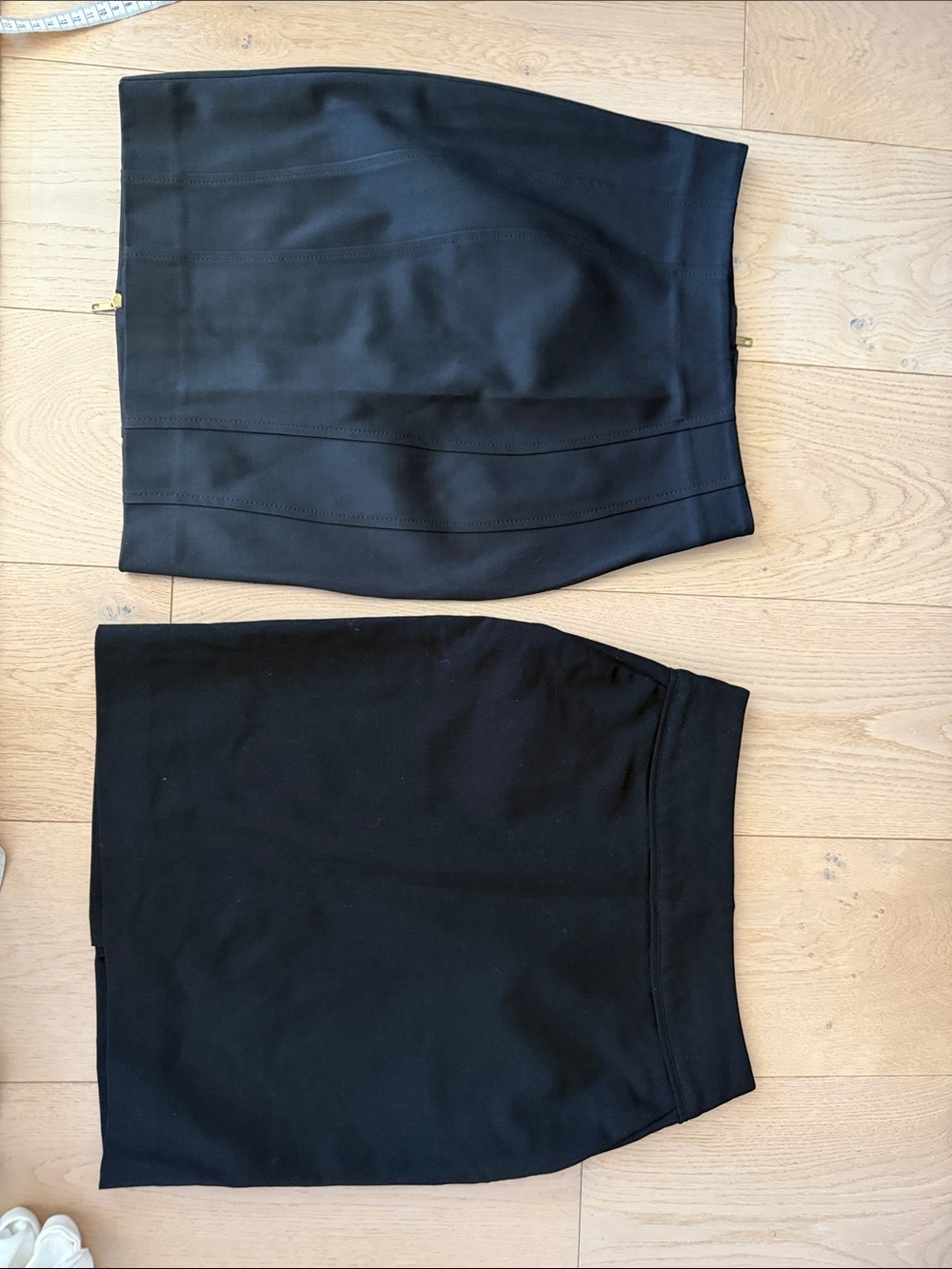Two Black Pencil Skirts - size 4.  Like new
